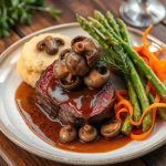 Accompagnements gastronomiques pour filet de boeuf Rossini