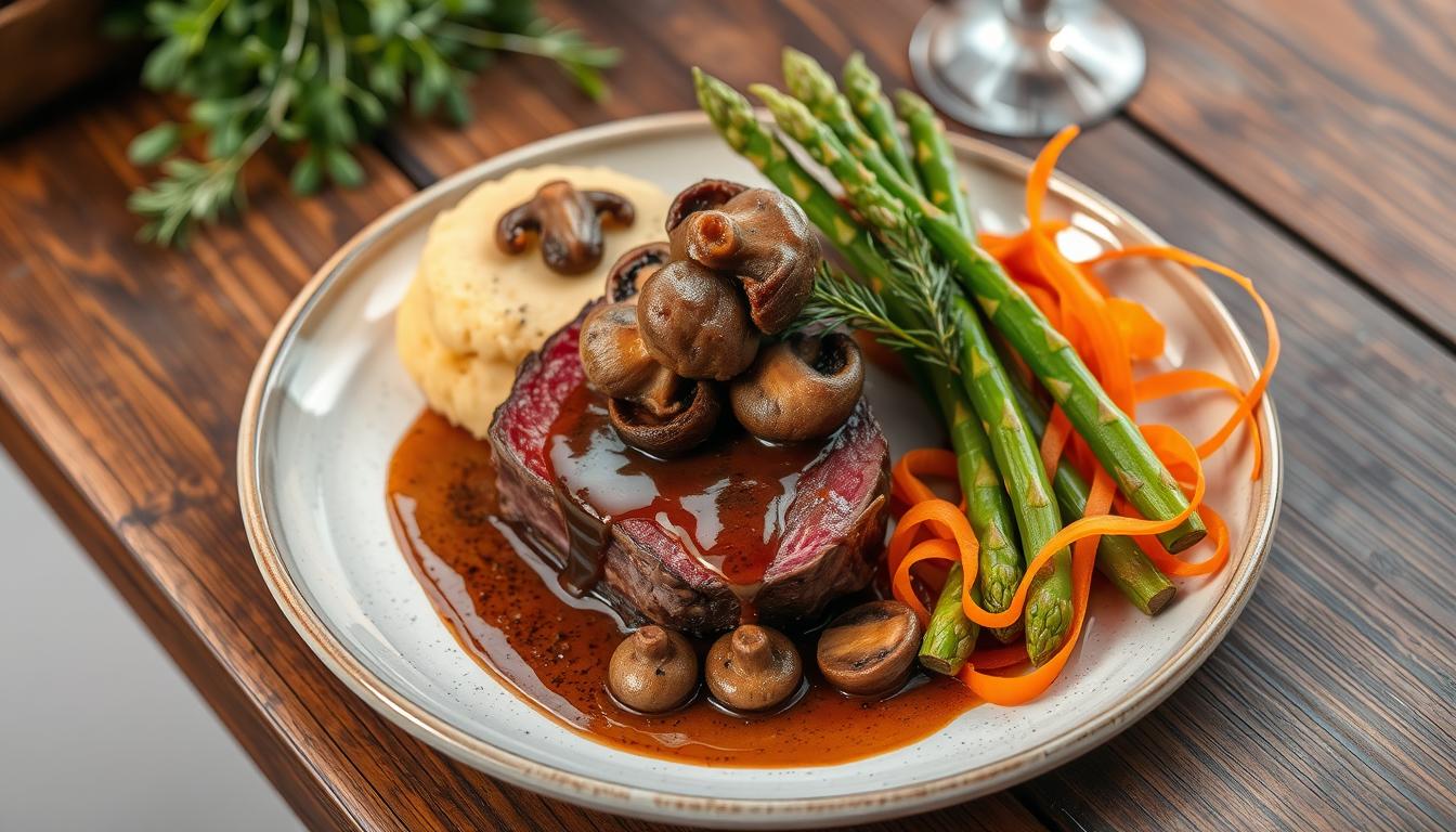 Accompagnements gastronomiques pour filet de boeuf Rossini