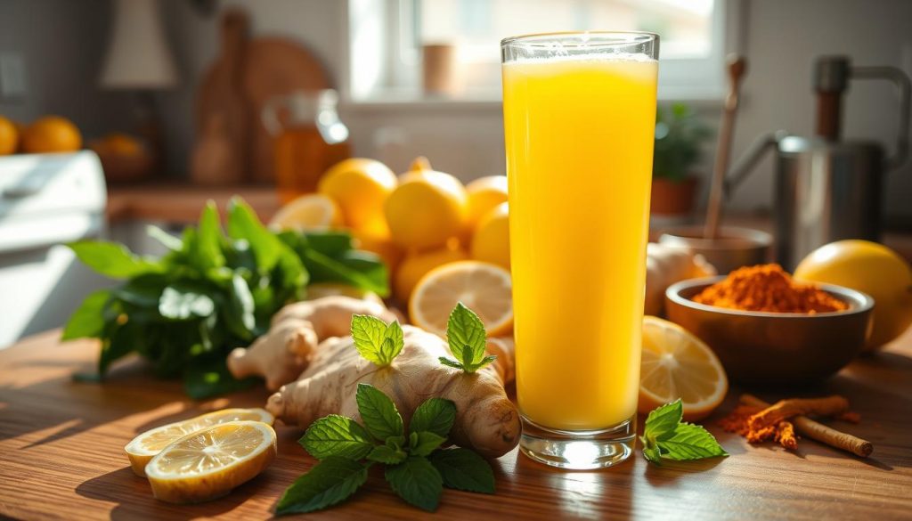 Jus de gingembre recettes santé