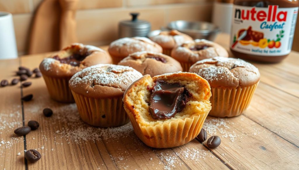 Muffins au Nutella parfaitement cuits