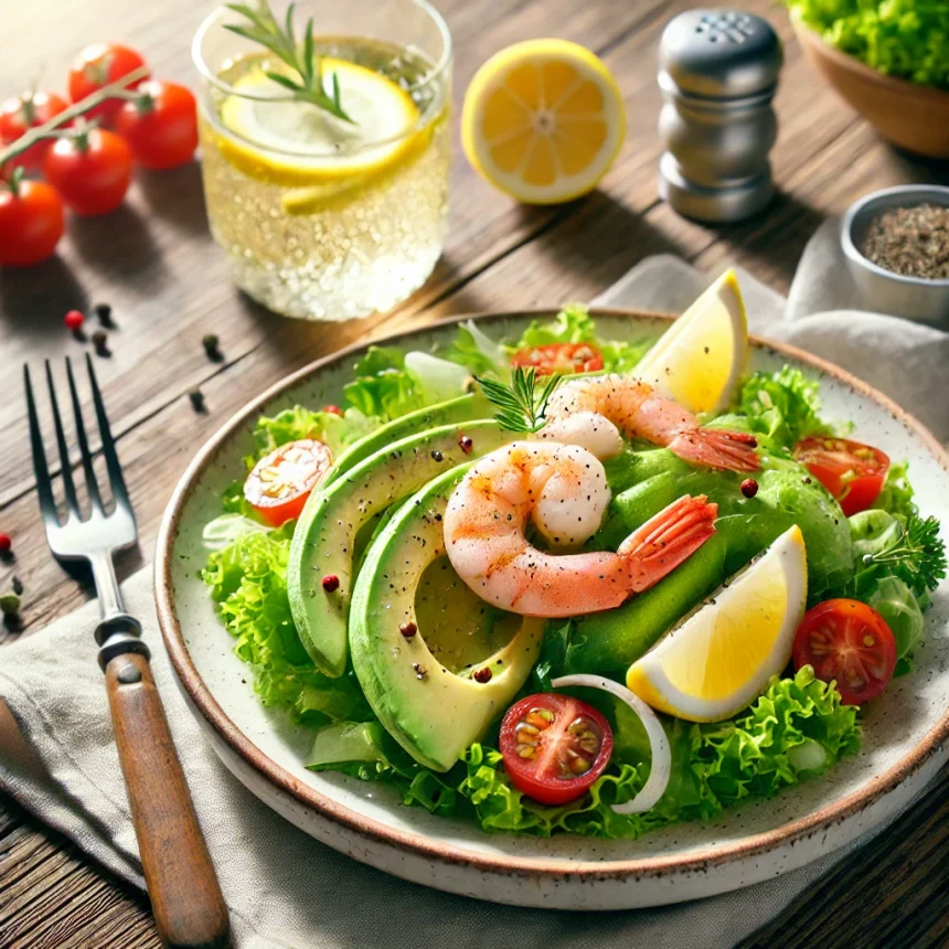 Salade d'Avocat et Crevettes Une Recette Fraîche et Gourmande