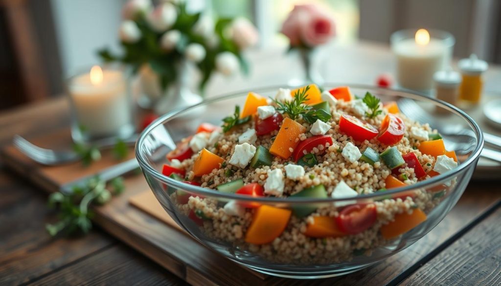 Salade de quinoa pour occasions spéciales