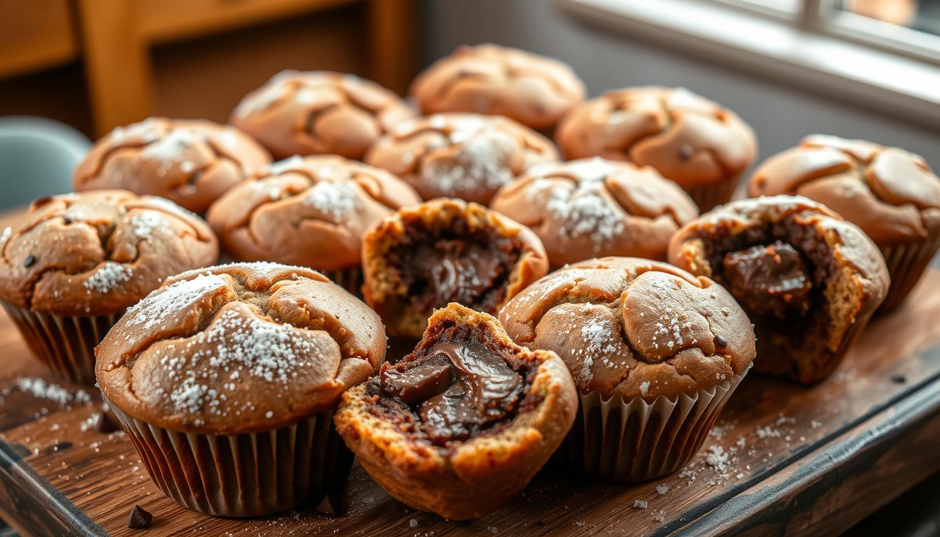 muffin au nutella