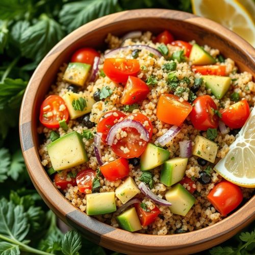 salade de quinoa