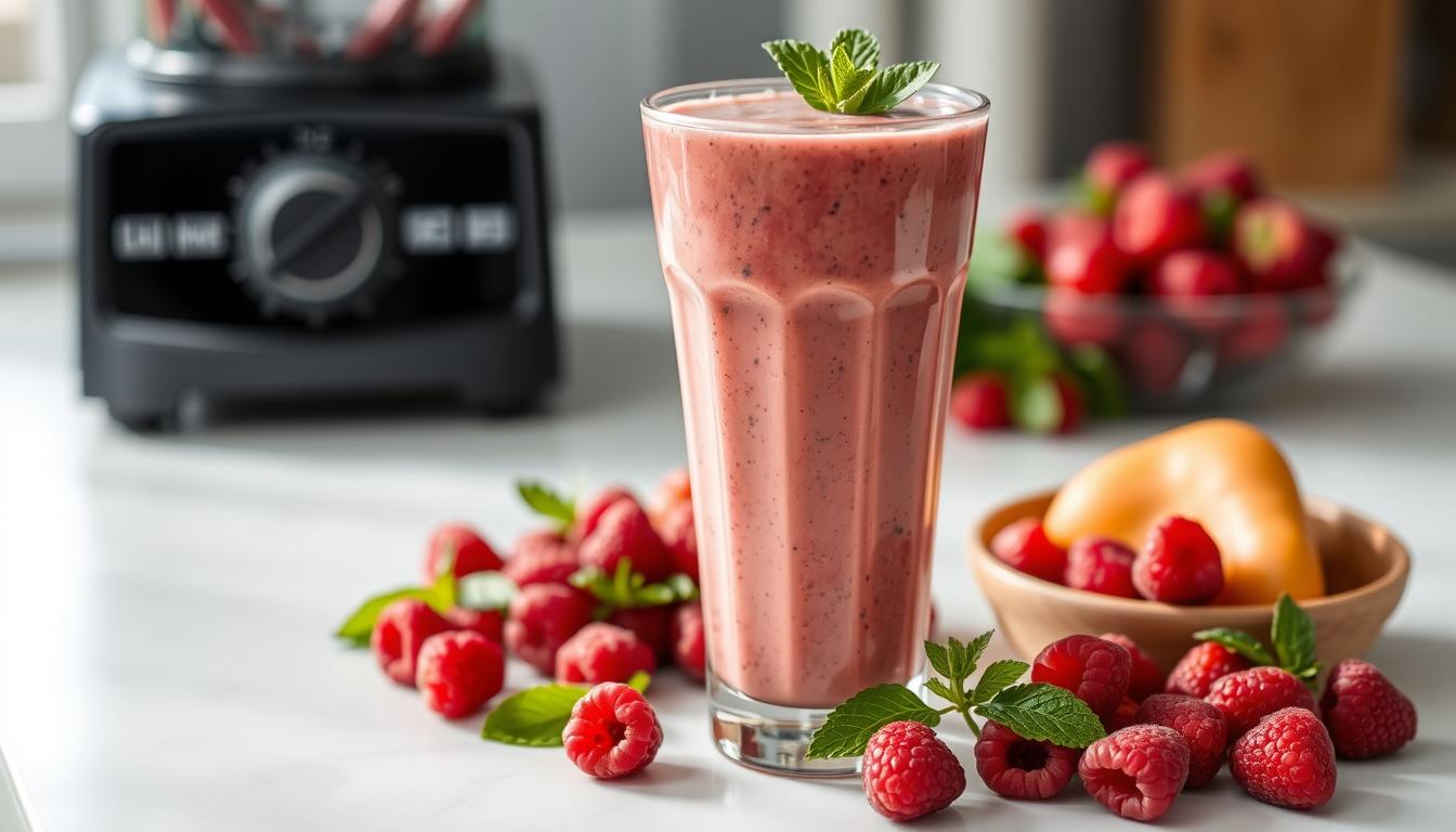 smoothie framboise