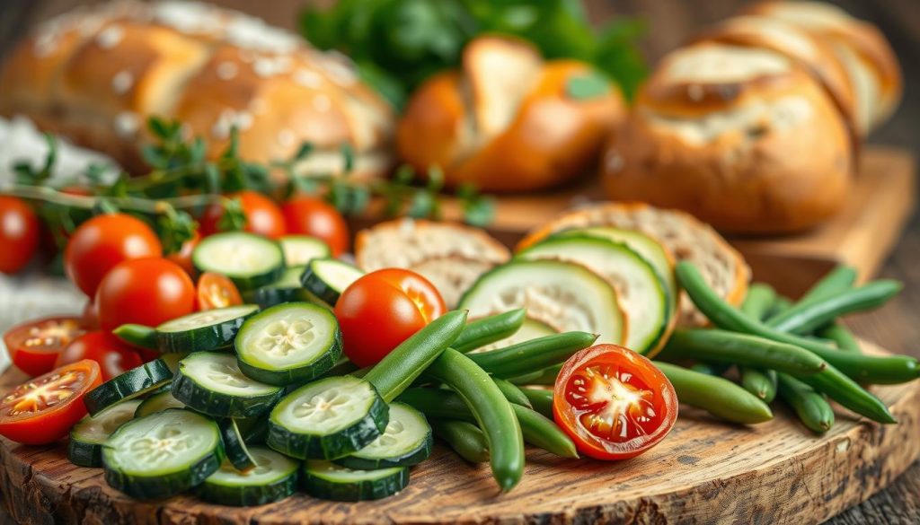 Accompagnements pour tarte à la courgette