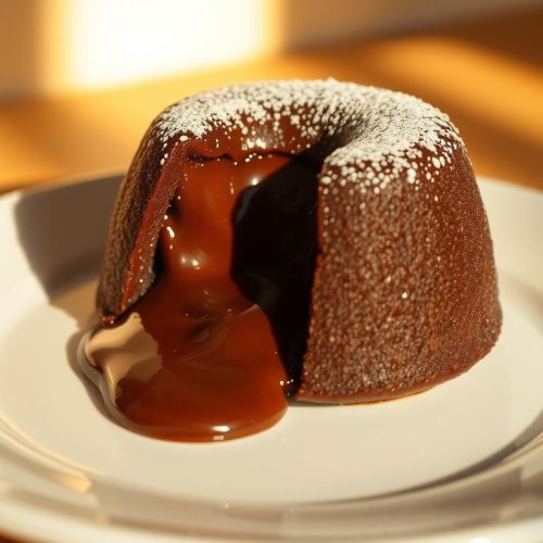 Cuisson fondant au chocolat maison