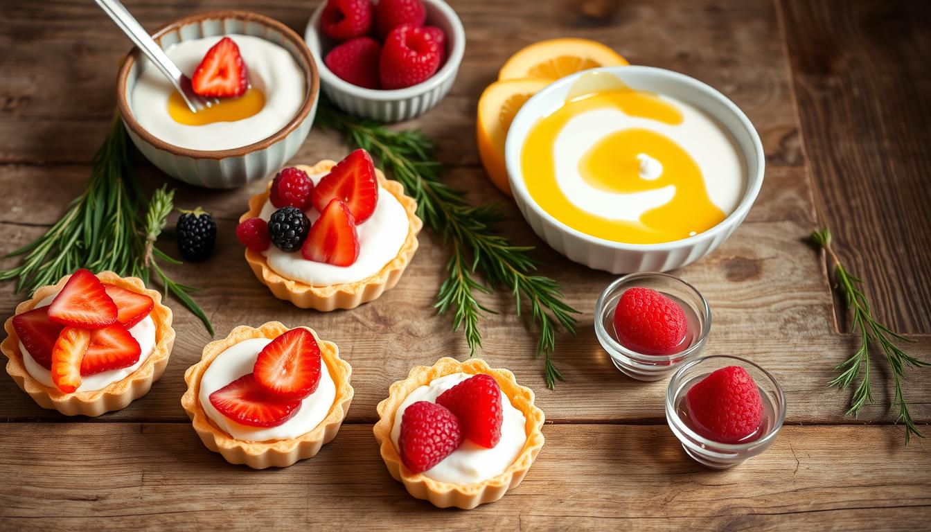 Dessert léger après raclette