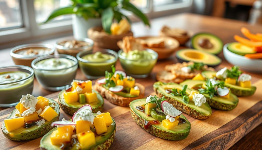 Entrées créatives aux avocats