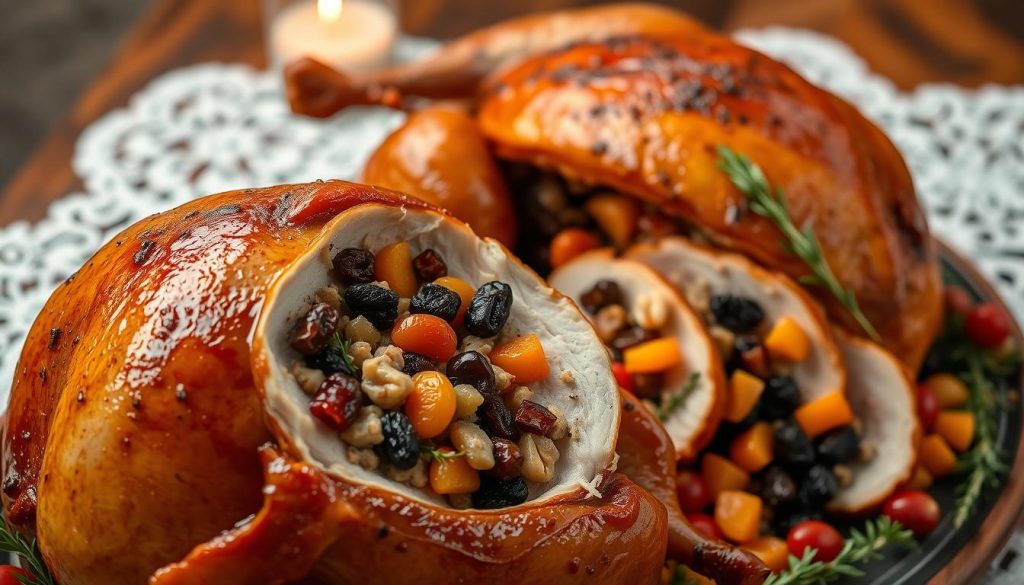 Farce pour dinde aux fruits secs