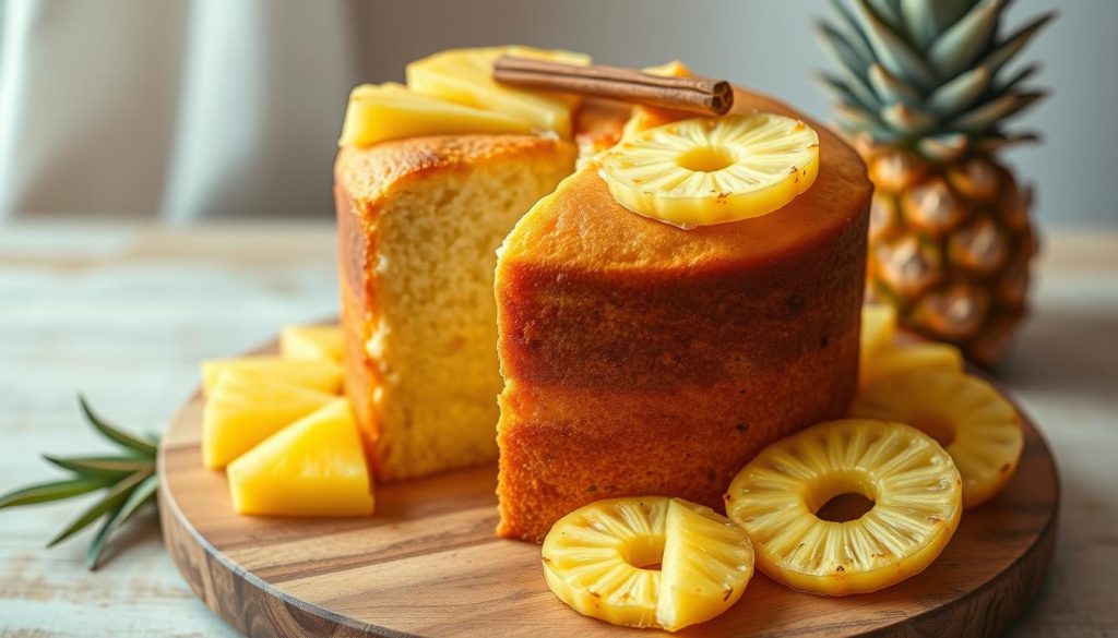 Gâteau à l'ananas moelleux