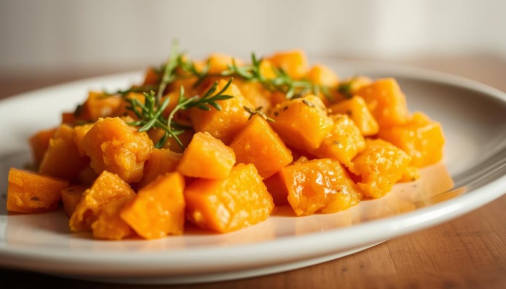 Patates douces pour truffade revisitée