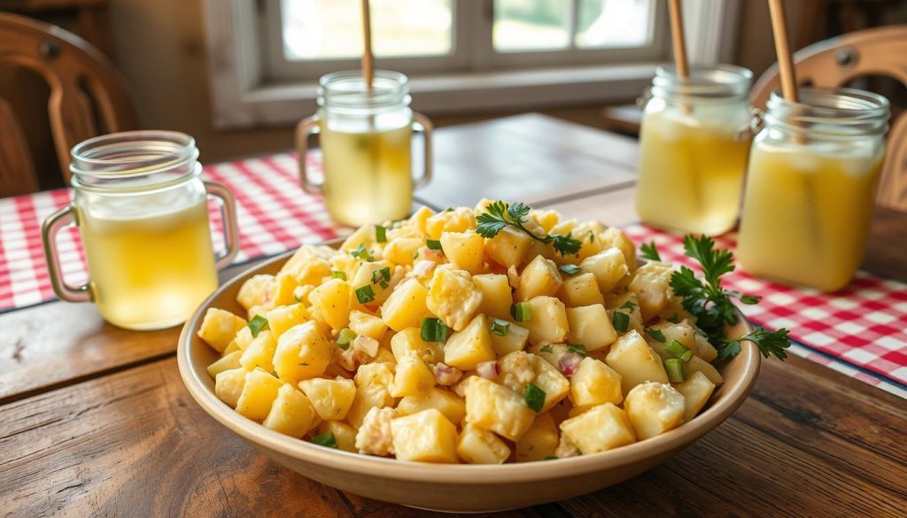 Salade de pomme de terre familiale