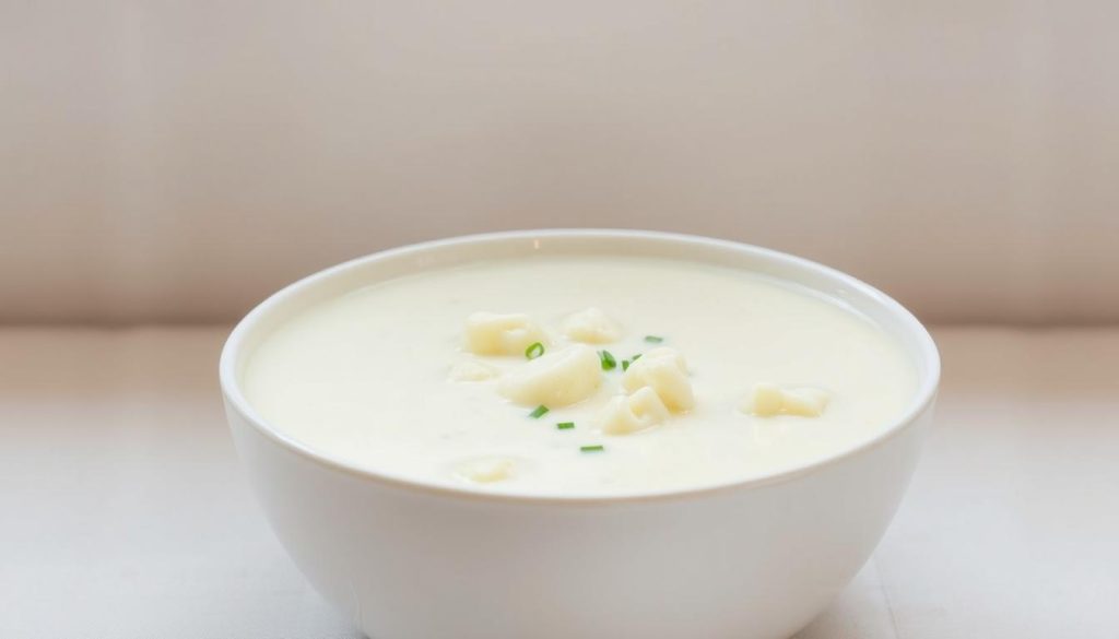 Soupe de chou-fleur crémeuse