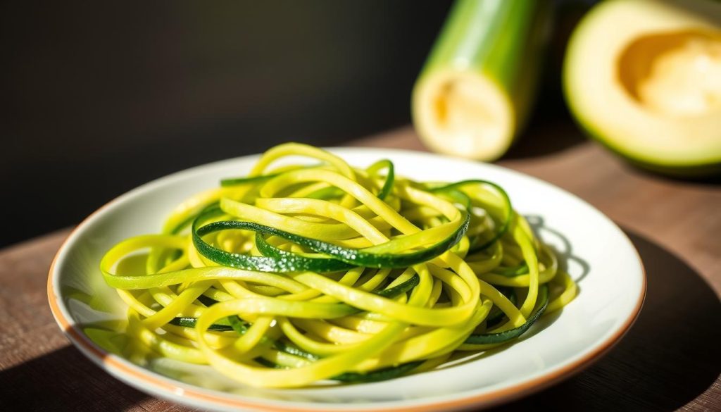 Tagliatelles de courgettes nutritionnelles