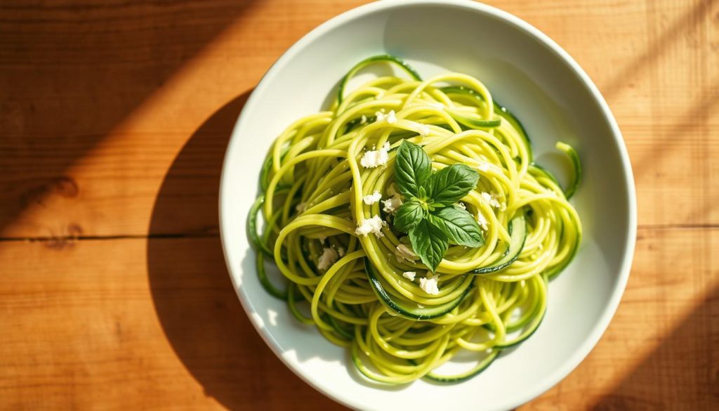 Tagliatelles de courgettes recettes