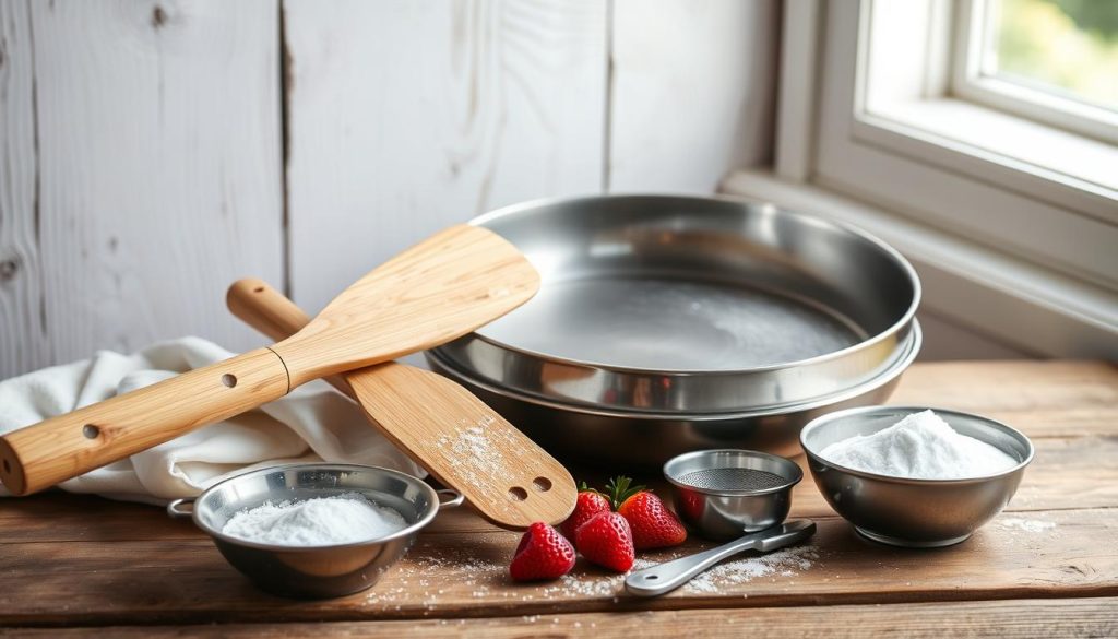 Ustensiles pour crêpes maison