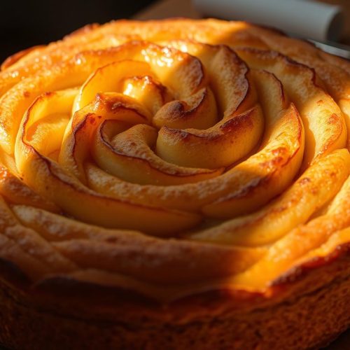 gâteau aux pommes