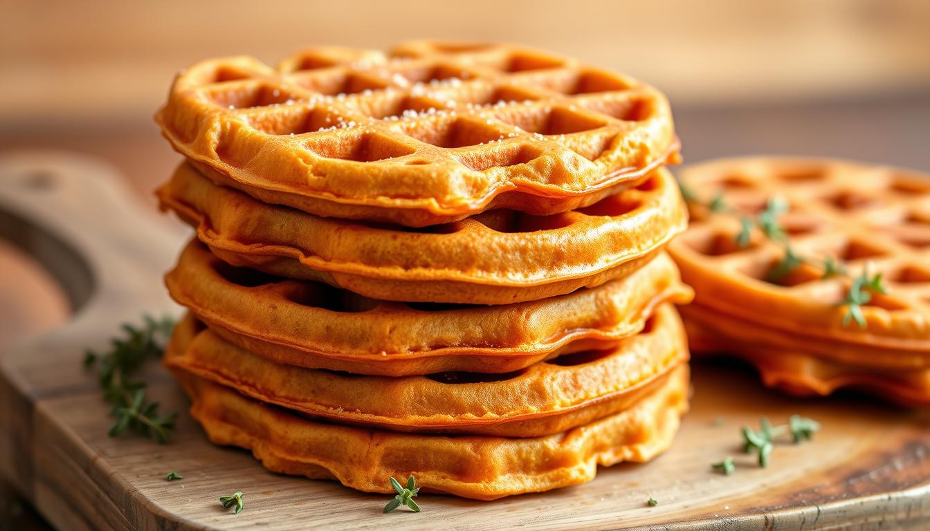 gaufre patate douce