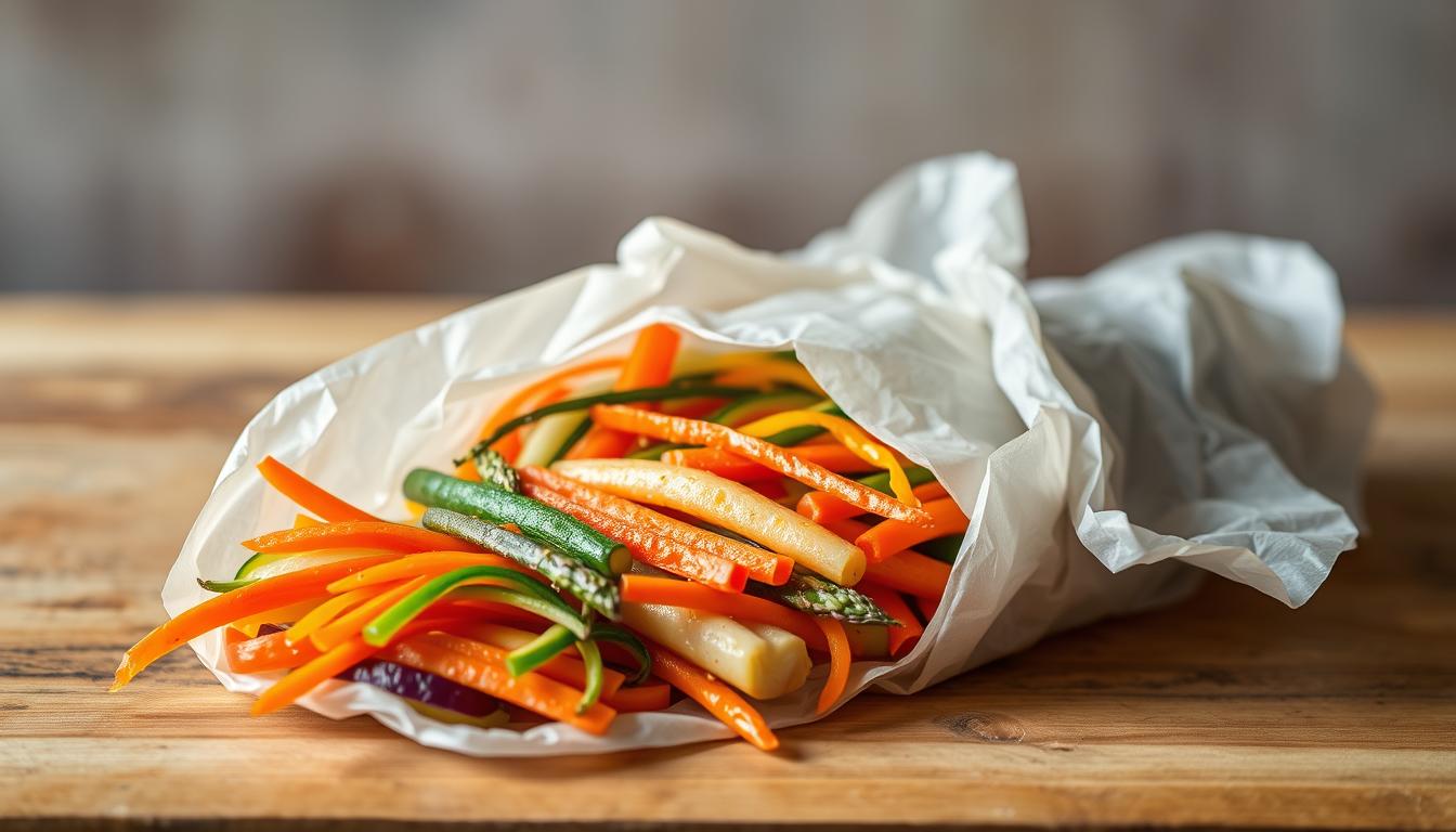 papillote de légumes