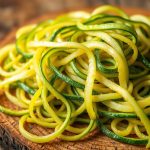 tagliatelles de courgettes