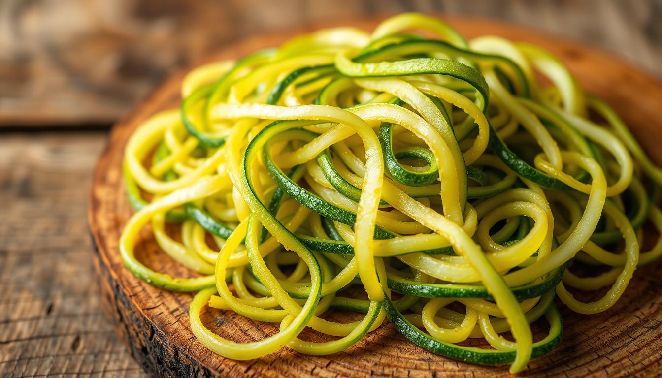 tagliatelles de courgettes