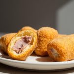 Croquettes au jambon panées