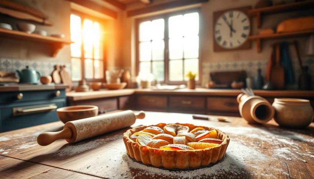 Cuisson tarte aux pommes