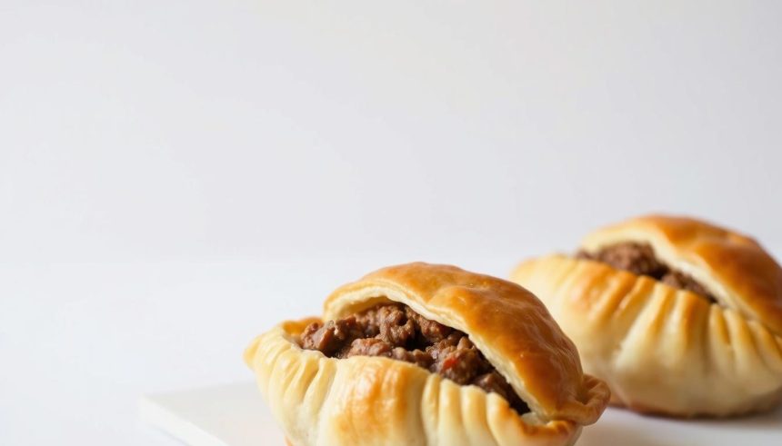 Des chaussons feuilletés à la viande hachée