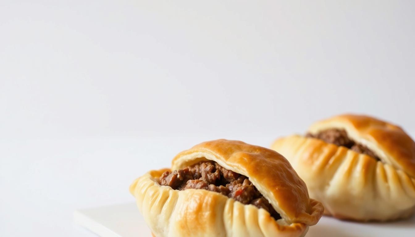 Des chaussons feuilletés à la viande hachée