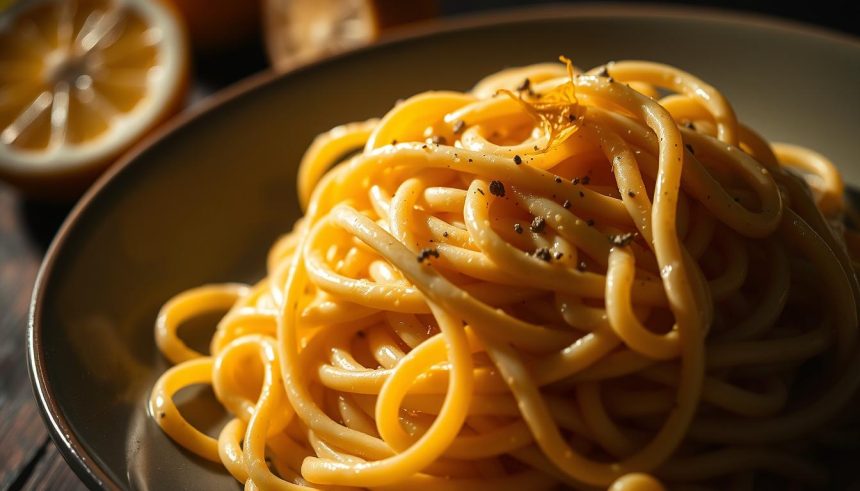 Les pâtes au citron ultra crémeuses