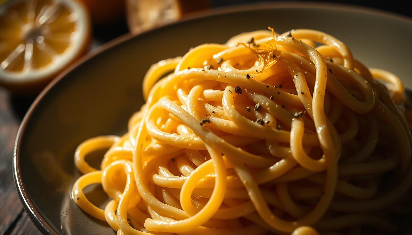 Les pâtes au citron ultra crémeuses