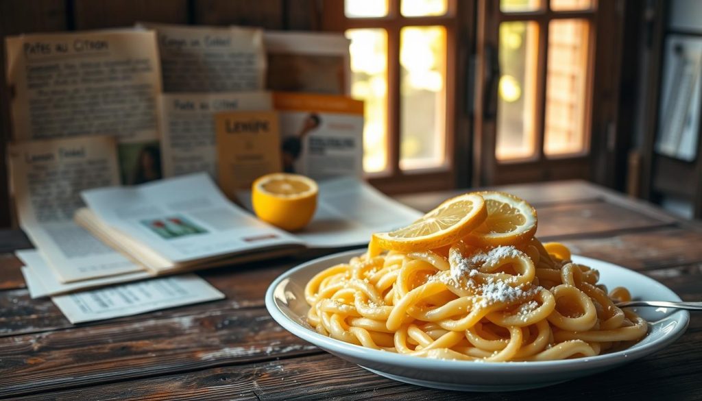 Pâtes au citron témoignages culinaires Pâtes au citron témoignages culinaires
