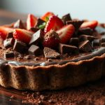 Une tarte au chocolat super fondante