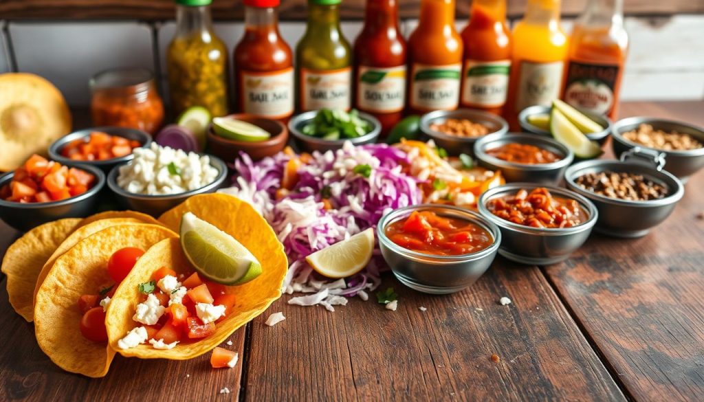 Accompagnements de tacos mexicains Accompagnements de tacos mexicains