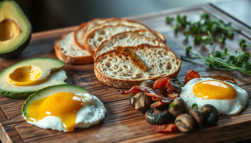 Accompagnements pour œufs nuage