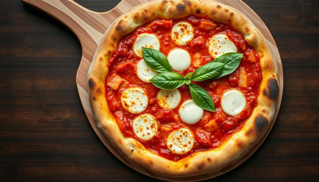 Assemblage pizza napolitaine