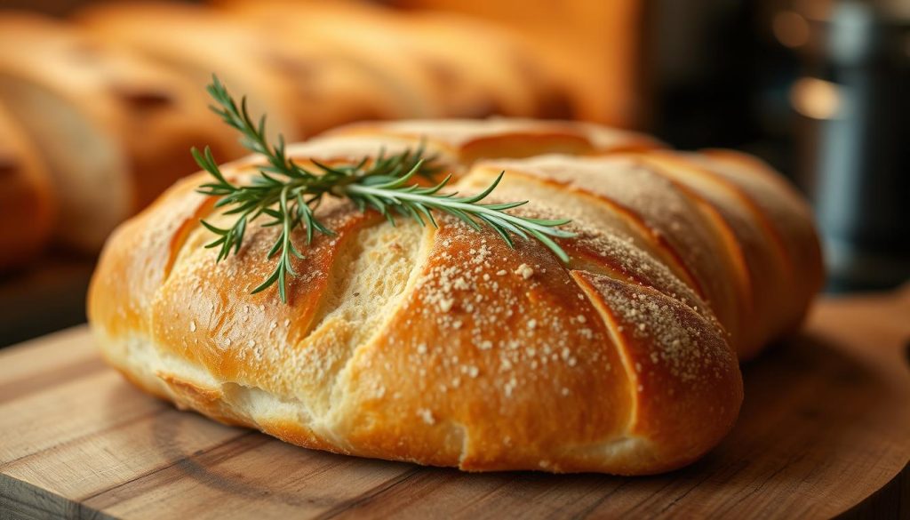 Baguette artisanale aux herbes