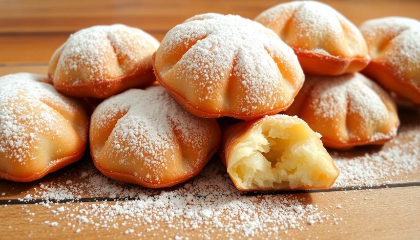 Beignets moelleux au sucre glace