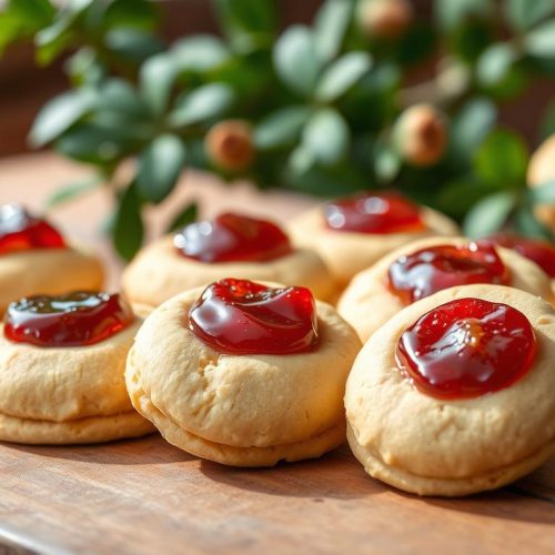 Biscuits sablés à la confiture française