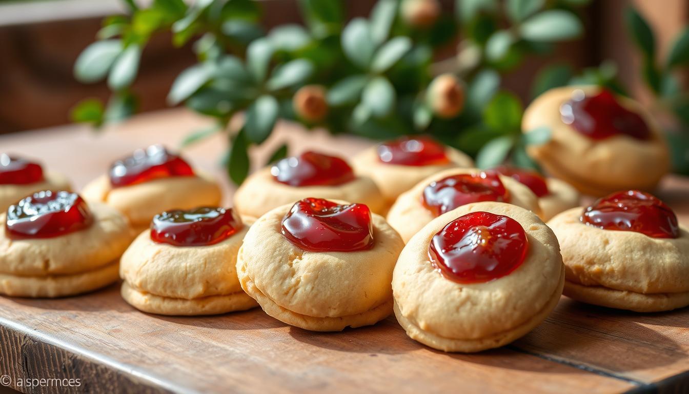 Biscuits sablés à la confiture française