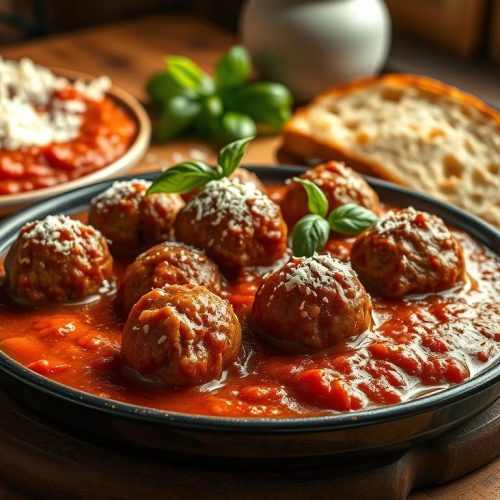 Boulettes de viande sauce tomate traditionnelles