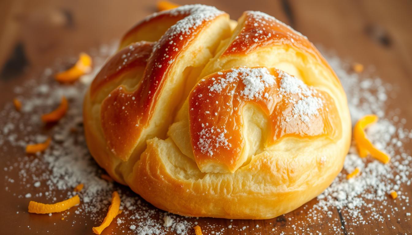 Brioche moelleuse à la fleur d'oranger