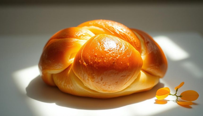 Brioche moelleuse à la fleur d'oranger