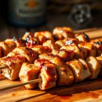 Brochettes de dinde marinées au paprika