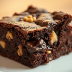 Brownie ultra fondant aux noix
