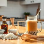 Bubble tea maison préparation