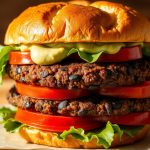Burgers végétariens aux haricots noirs