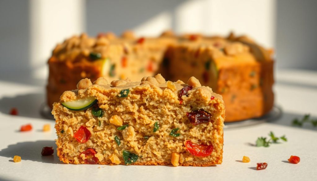 Cake salé vegan nutriments