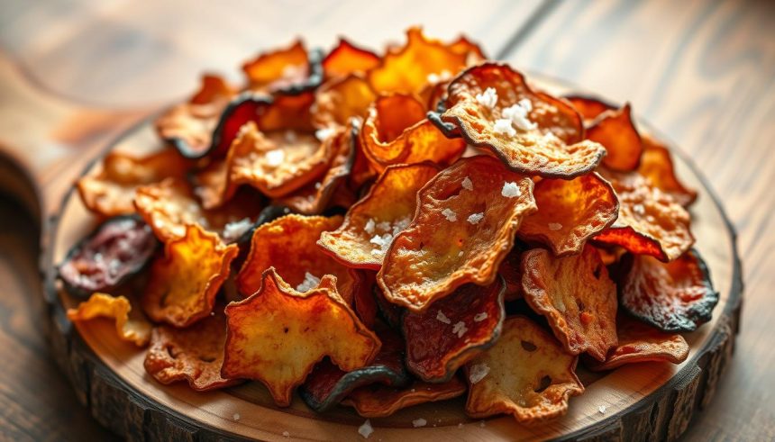 Chips de légumes maison croustillantes